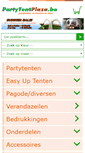 Mobile Screenshot of partytentplaza.be